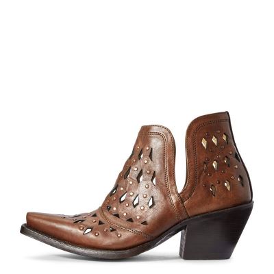 Ariat Dixon Studded Kahverengi Western Csizma Bayan (38319-569)